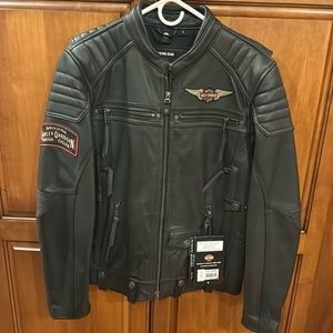 Limited Edition Harley Davidson Leather Riding Gear unisex NWT